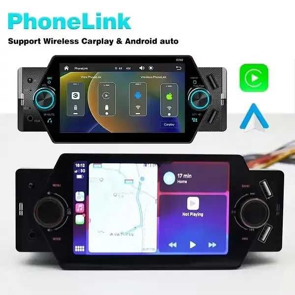 Автомагнітола 1din 5'' pa 455u вхід під камеру