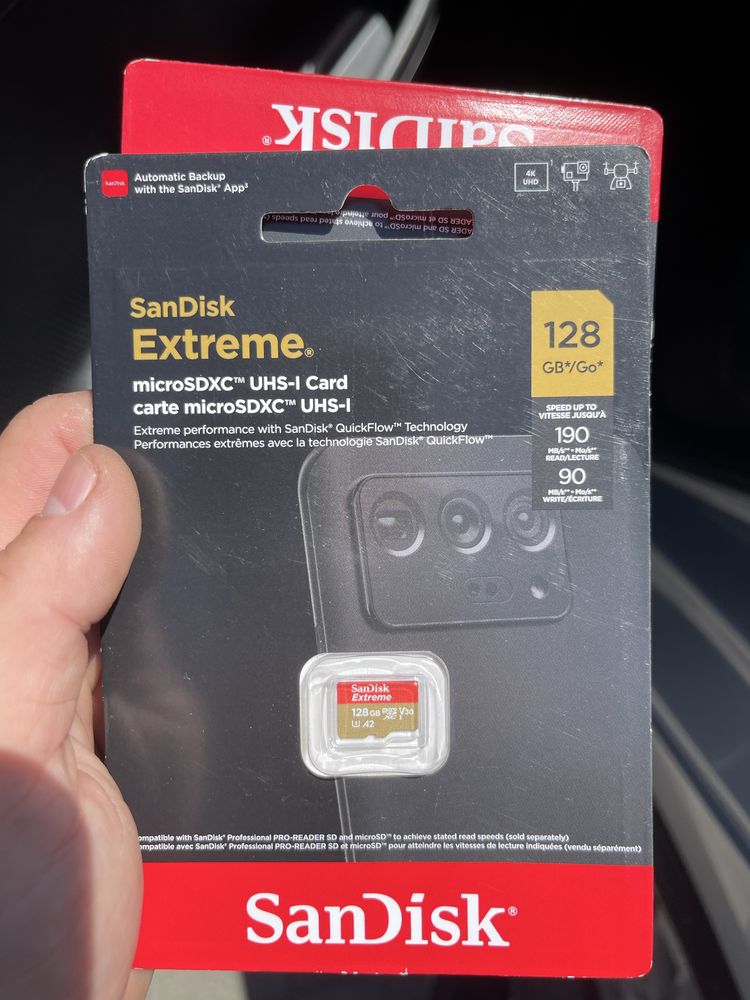 Карта памяти Sandisk extreme microsdxc 128gb