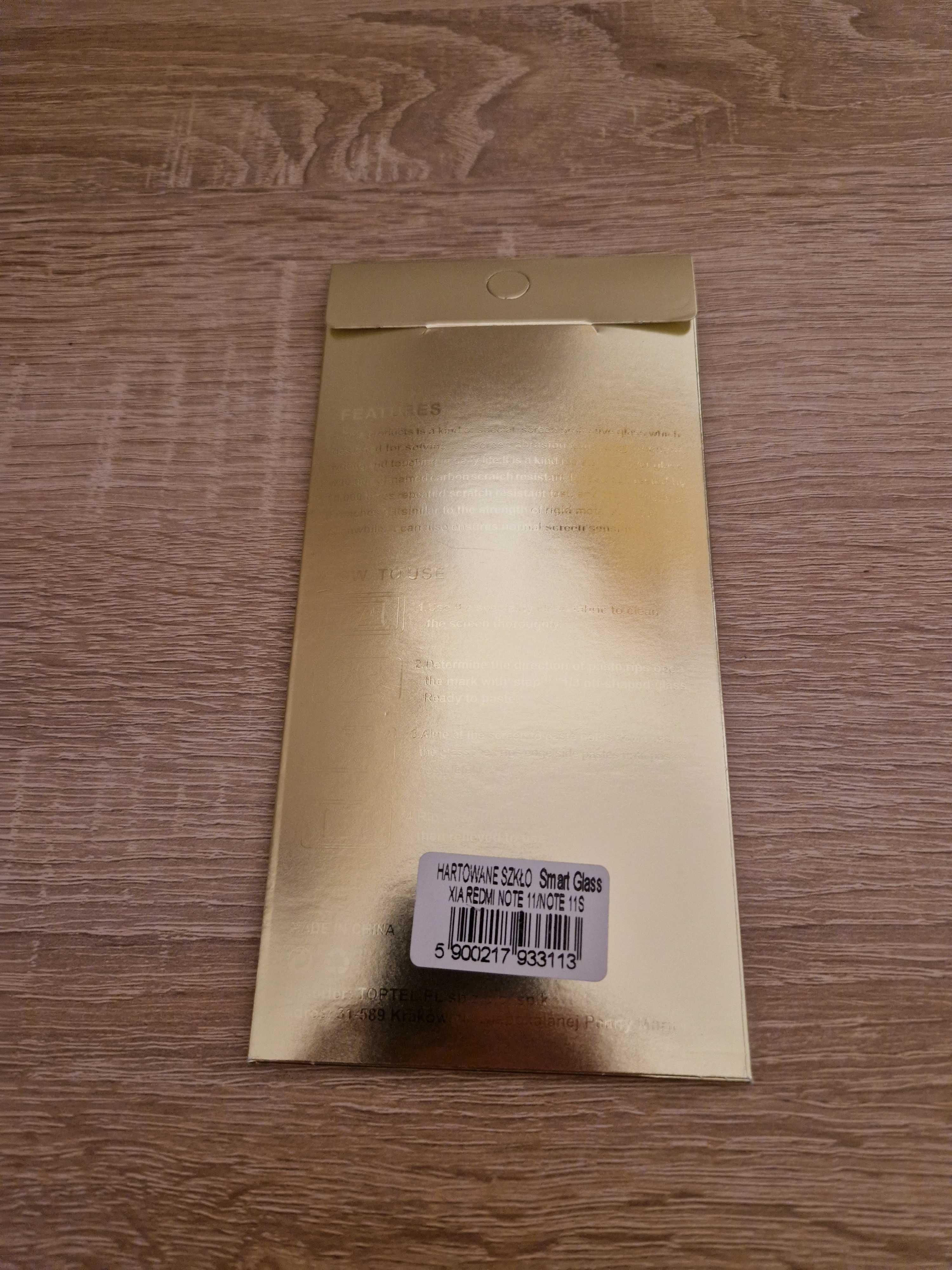 Glass Gold Hartowane szkło do XIAOMI REDMI NOTE 11/NOTE 11S