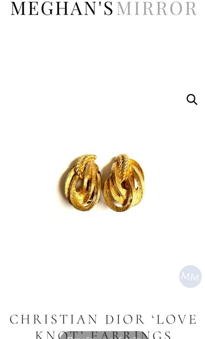 Вінтажні кліпси Christian Dior 'LOVE KNOT'

ΚΝΟΤ' EARRINGS
