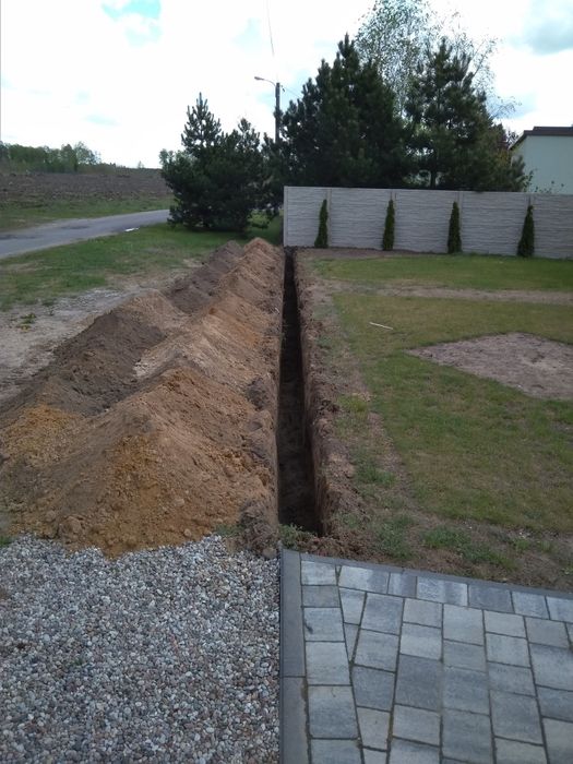 Minikoparka Roboty ziemne wiertnica młot