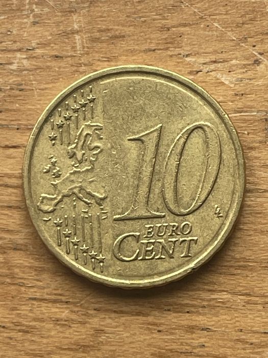 Moeda 10 cêntimos euro, Latvia, 2014