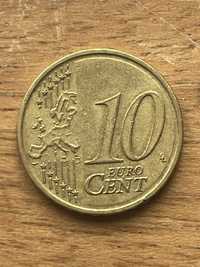 Moeda 10 cêntimos euro, Latvia, 2014