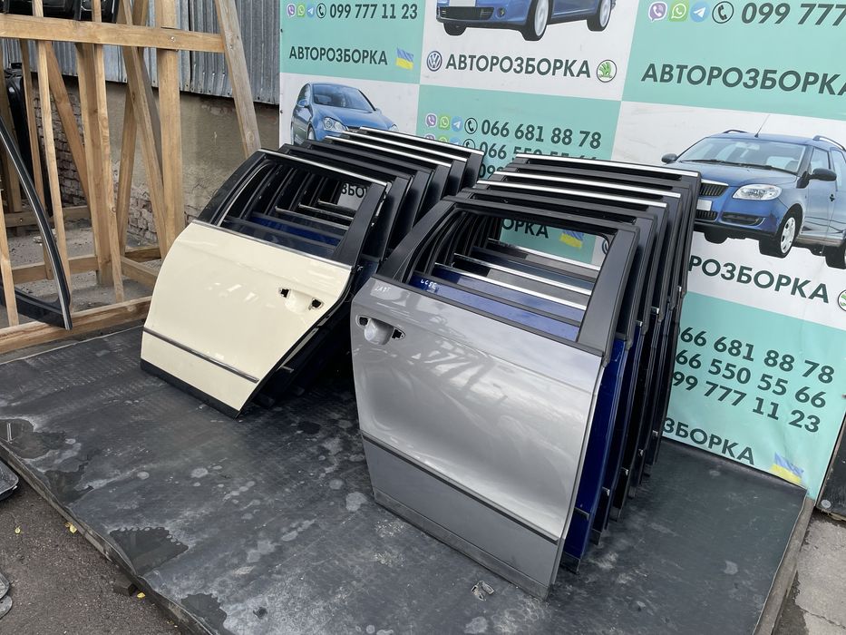 Задні дверки задняя дверь ліва права фольксваген пассат б6 passat b6