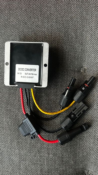 Конвертер напруги з 12V DC в 24V DC, 15 А