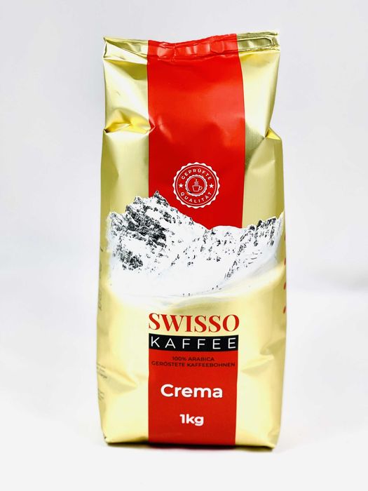 Kawa Swisso Crema 1kg – Ziarno