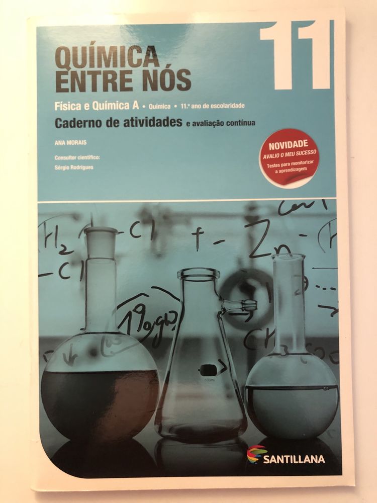 Química Entre Nós 11 - Manual + Cad. Atividades 11° Ano