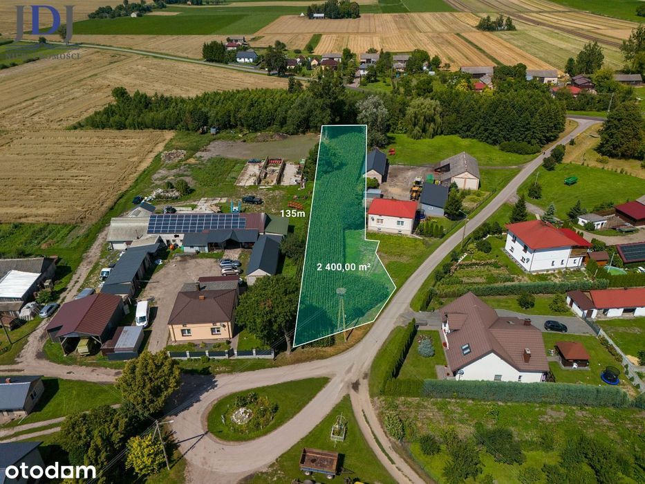 Działka budowlano rolna 24 ar. Moroczyn Hrubieszów