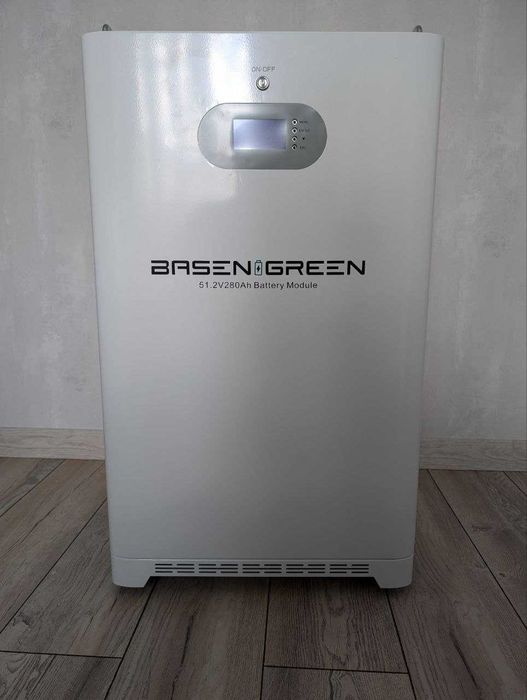 LiFePO4 Акумулятор 51.2В 280Аг 14.4кВт/гд Basengreen резервне живлення