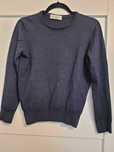 Granatowy sweter Della Ciana