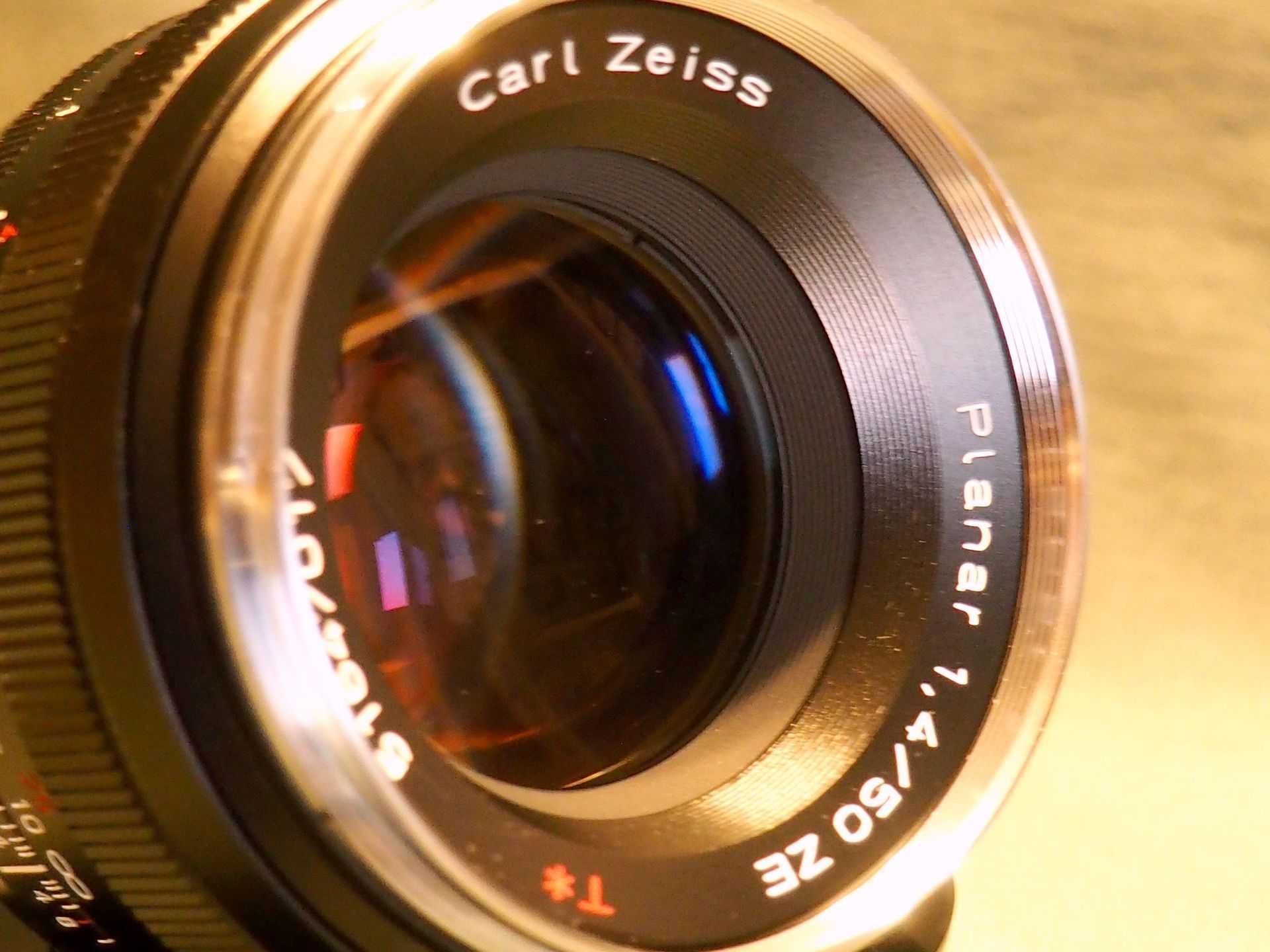 Obiektyw Carl Zeiss Planar T* 50mm f/1.4 ZE.