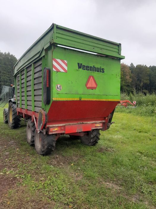 Przyczepa objętościowa Veenhuis do kukurydzy, kiszonki, zielonki