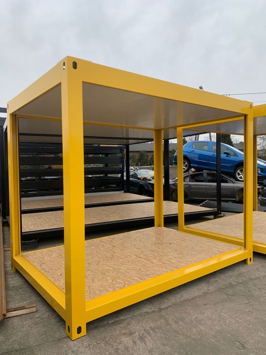 Rama kontener morskiego - producent - wymiary - skręcana - spawana