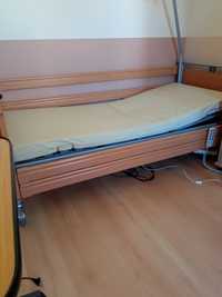 Łóżko szpitalne na pilota