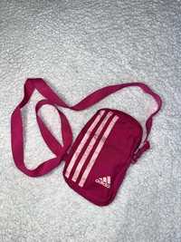 Torebka torba saszetka sportowa na ramię różowa Adidas
