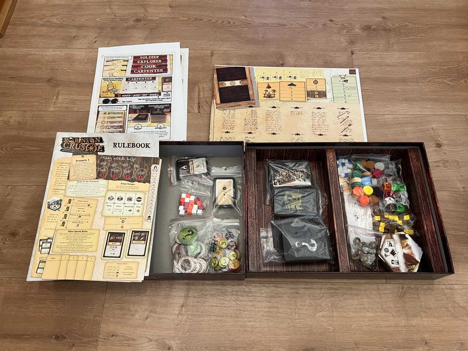 Robinson Crusoe Adventures on the cursed island