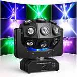 Ruchoma głowa DJ WZYBUTA 18 X 10W LED światło dyskotekowe RGBW na impr
