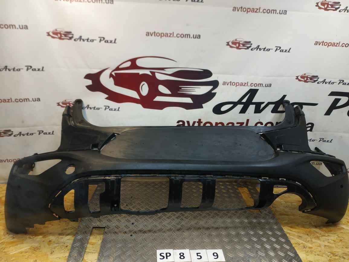 SP0859 Hyundai/Kia Stonic 17- губа бампера зад (в зборі з накладкою -