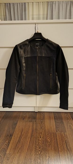 Продаю куртку комбіновану тканина кожа