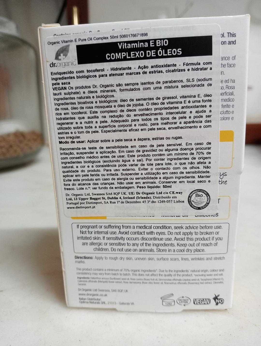 Óleo Vitamina E Bio