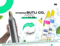 Wymiana butli naboju do saturatora CO2 Bydgoszcz