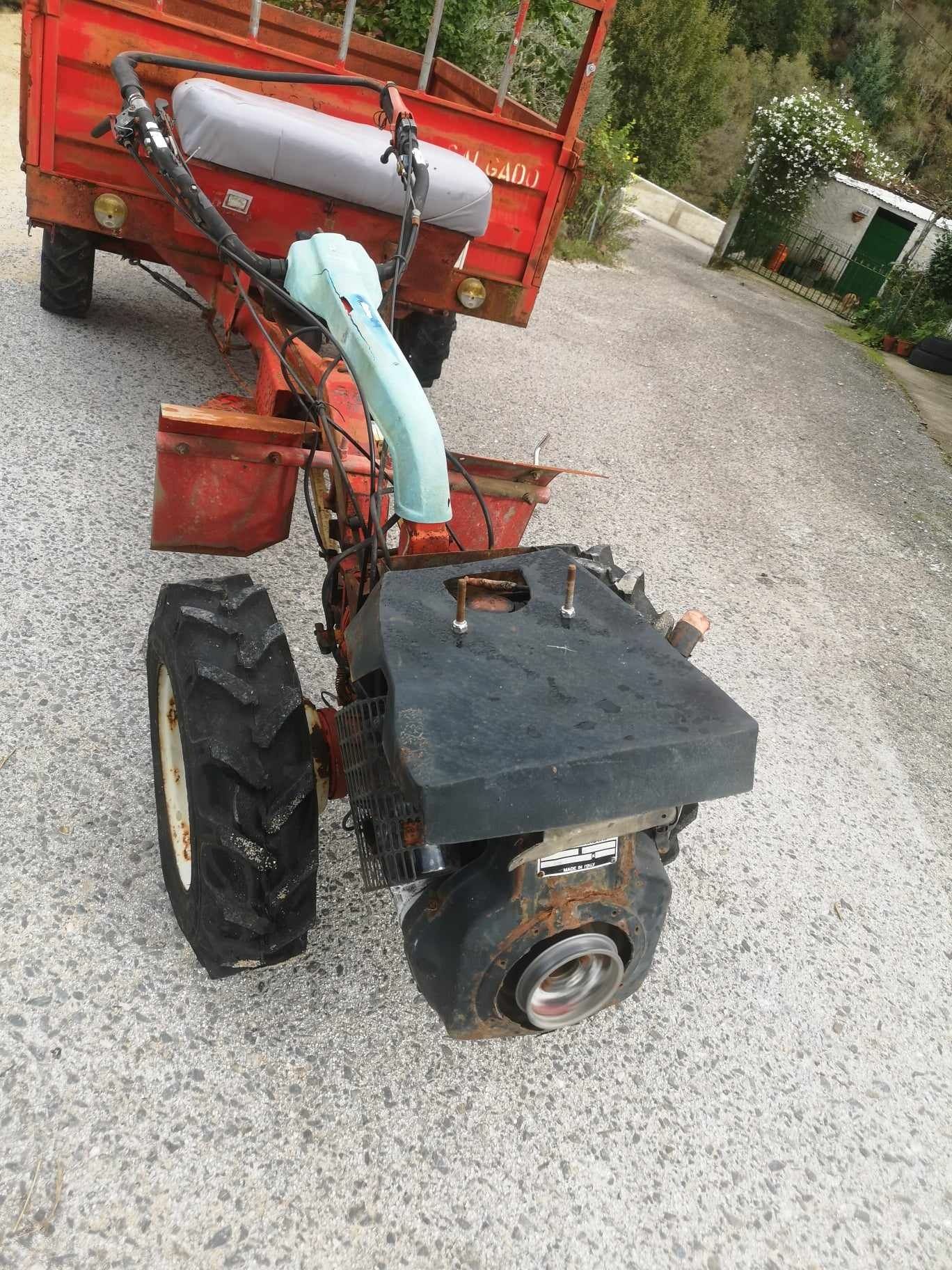 Trator agrícola de varagem