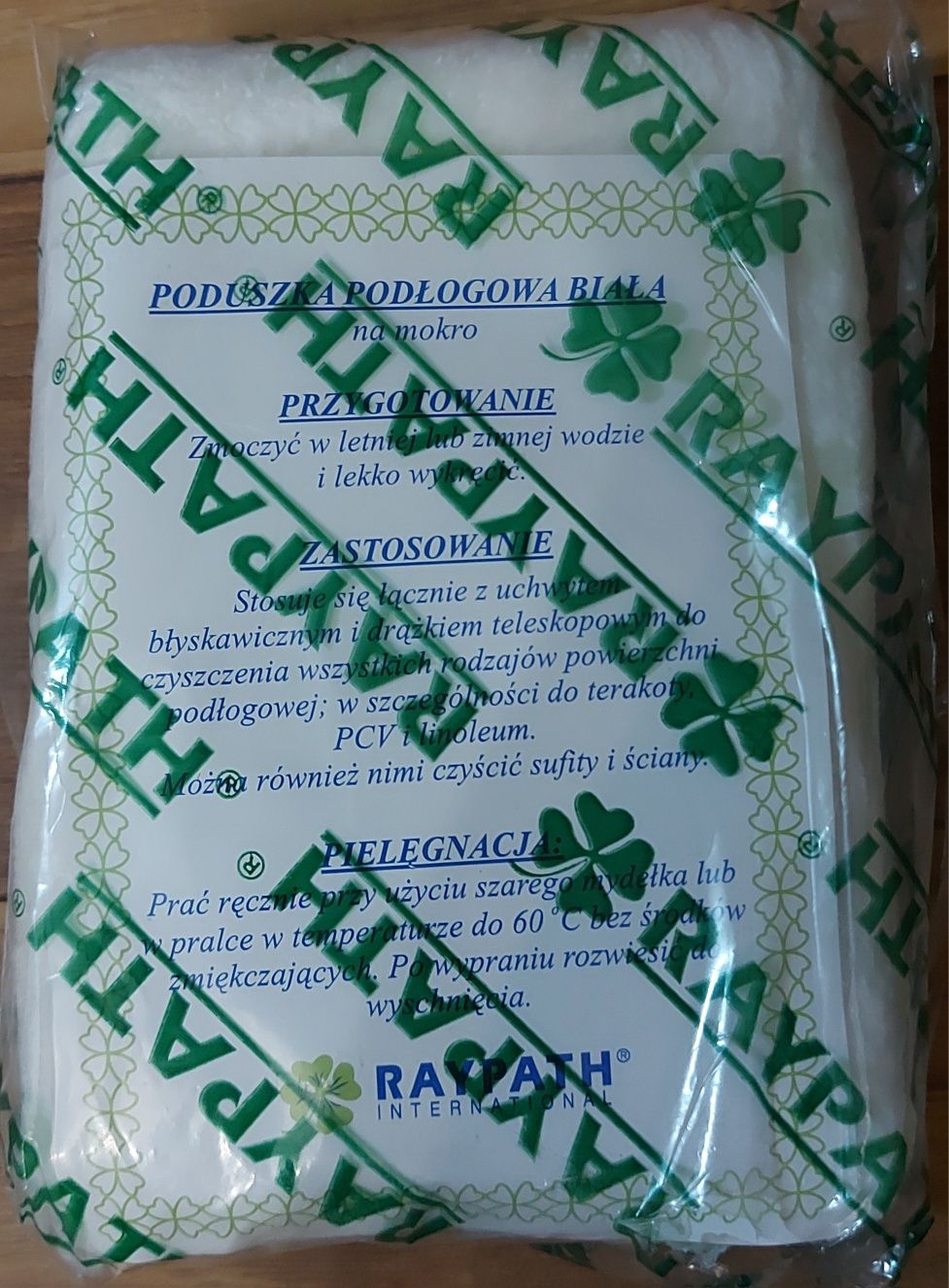 Poduszka podłogowa biała na mokro Raypath