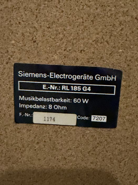 Aparelhagem stereo Siemens