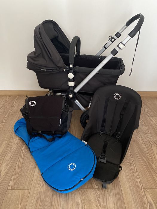 Коляска Bugaboo  2 в 1 + автолюлька Maxi Cosi
