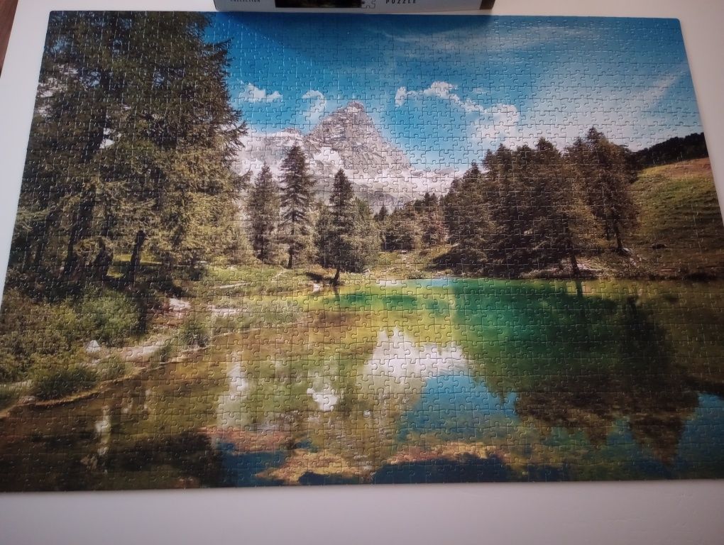 Puzzle Clementoni 1500 elementów Blue Lake