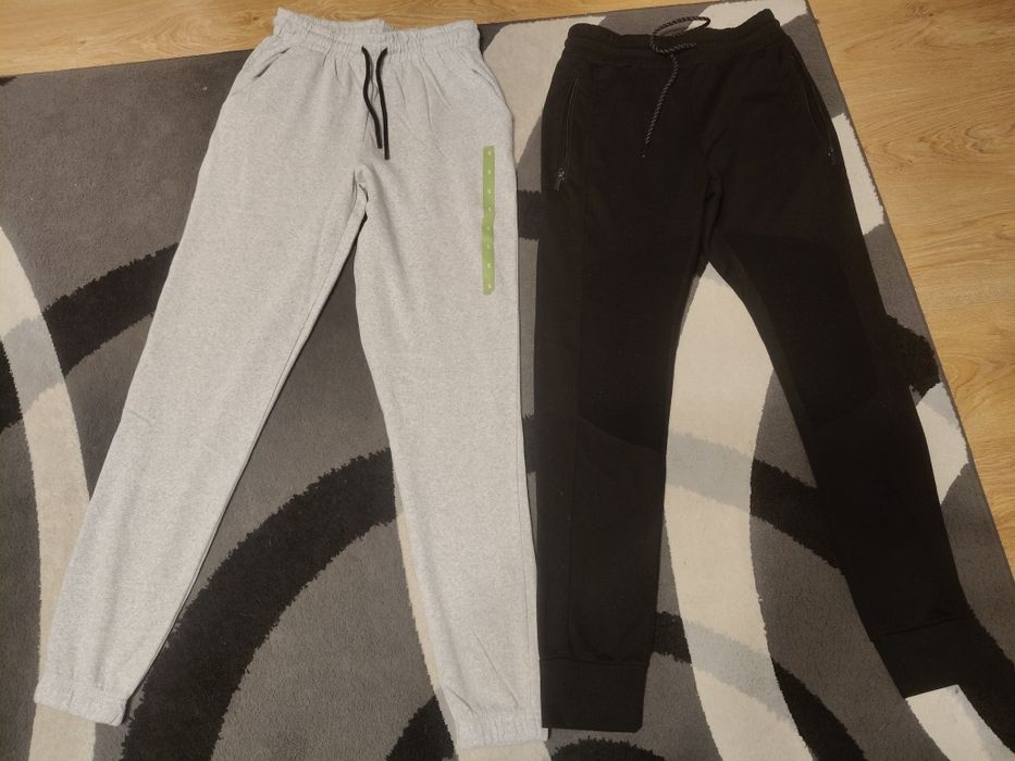 Spodnie dresowe 2 pary dla chłopca rozm. S rozm.158 cm