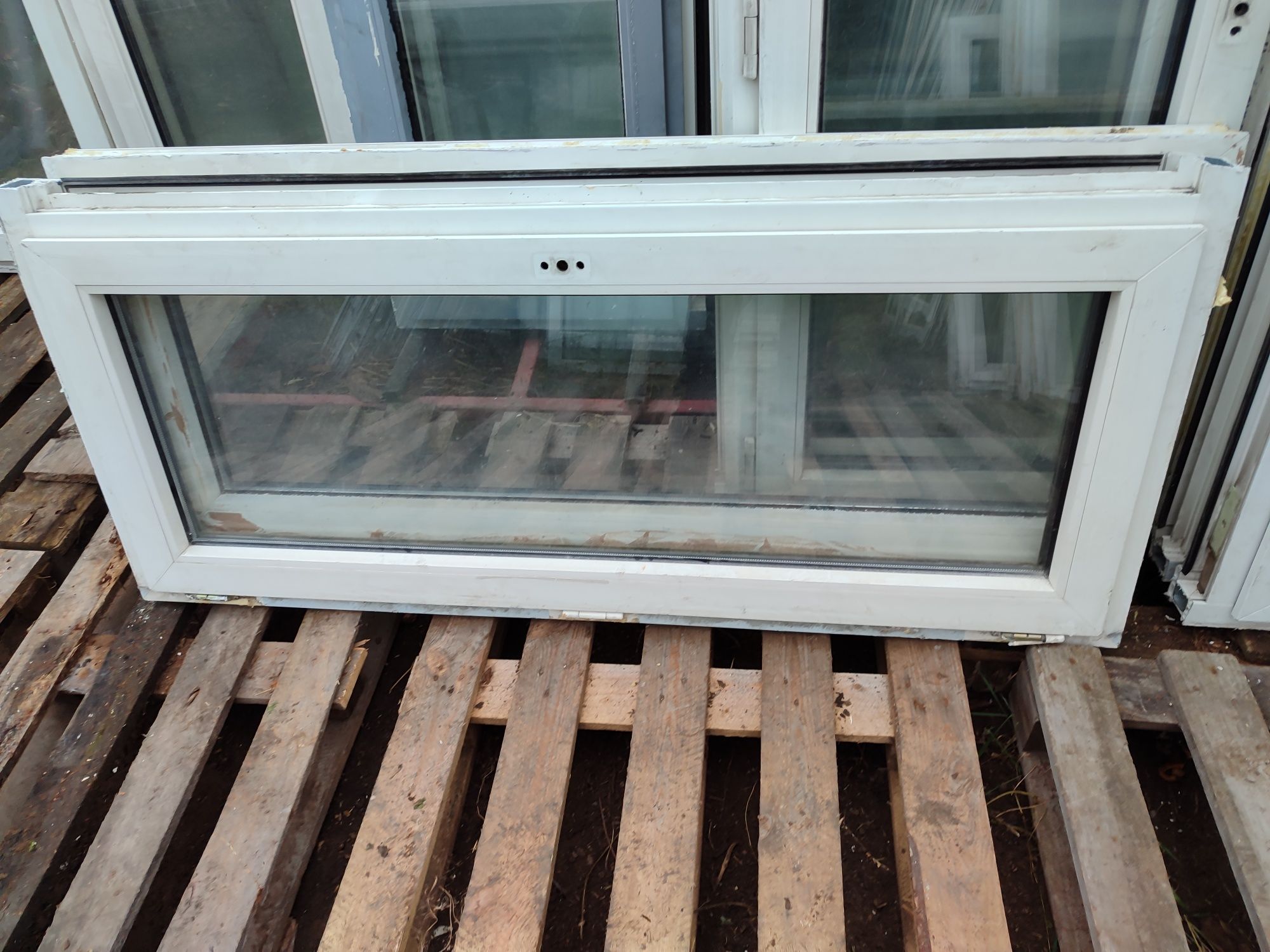 Okno pcv uchylne 147 x 64 używane 150 x 60 duża ilość