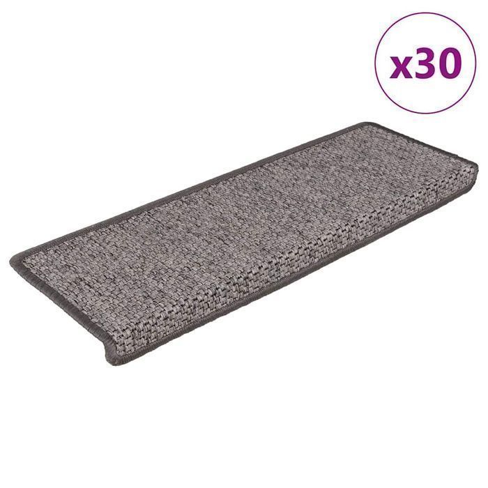 Vidaxl Maty Na Schody Samoprzylepne Sisal-Look 30 Szt. 65X21X4 Cm