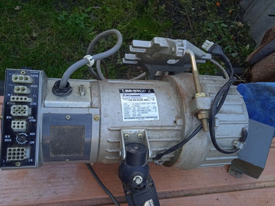 Мотор для швейної промислової машини без позиціонера голки