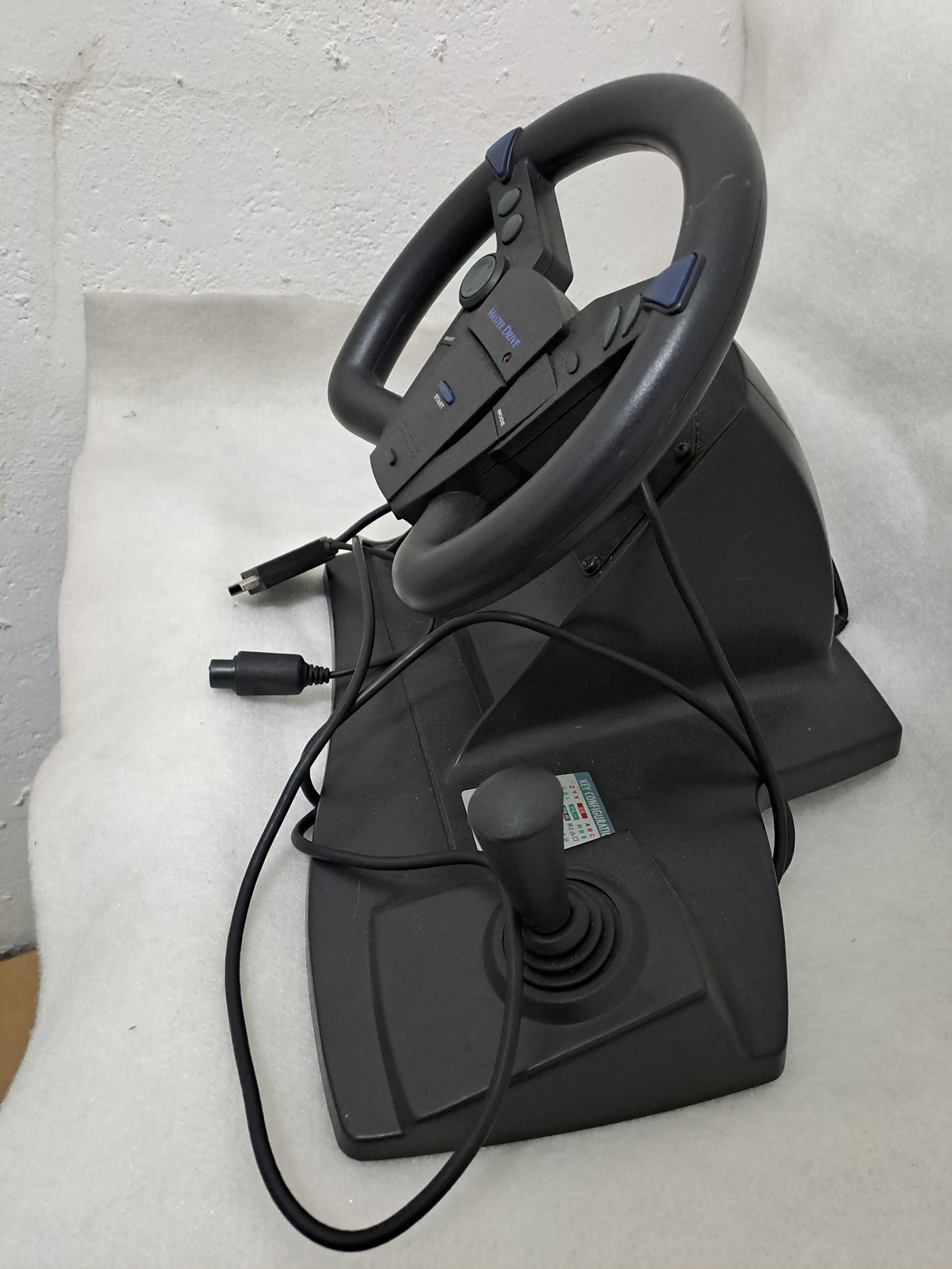 Volante e pedais MEGA DRIVE