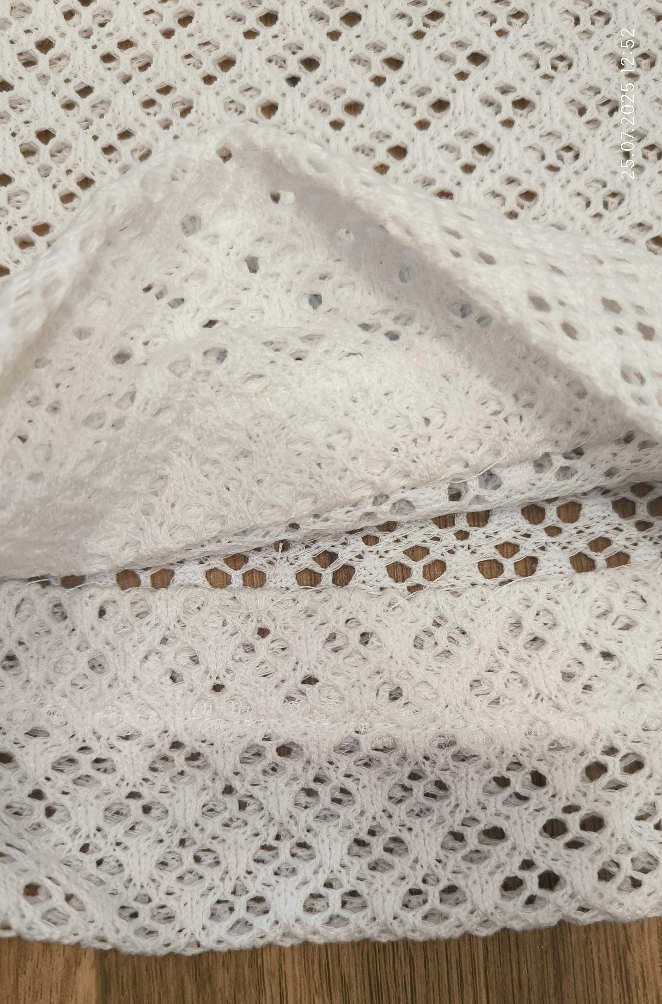 Nowe białe ażurowe spodnie H&M, roz. 38/40/42