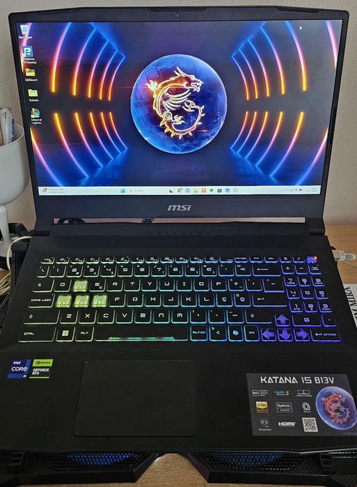 PC MONSTRO! MSI Katana 15 – i9 + RTX 4070 + 32GB DDR5-5600 + 1TB NVMe