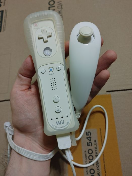 Nintendo Wii remote motion PLUS INSIDE +nunchuk для Wii,Wii mini,Wii U