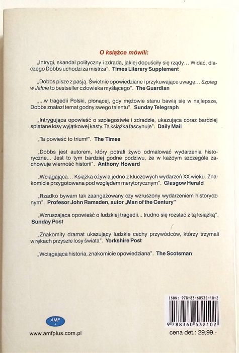 Szpieg w Jałcie - Michael Dobbs