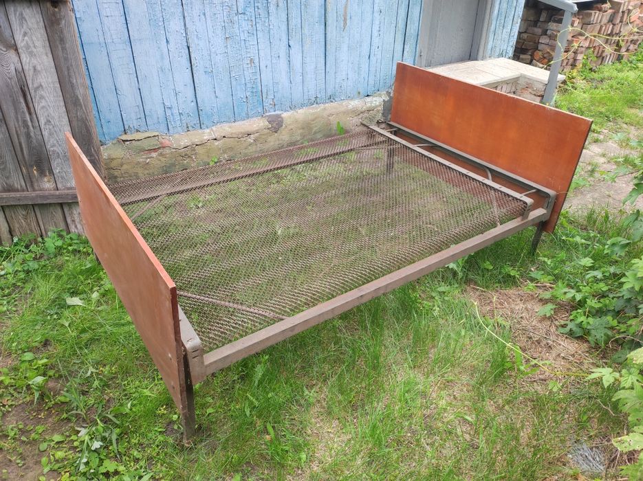 Ліжко двоспальне панцерне