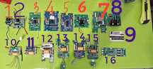 Bms 1s, 2s,3s,4s,5s,6s,10s DALY (42v)плата  18 -21 v ( посадка макіта)