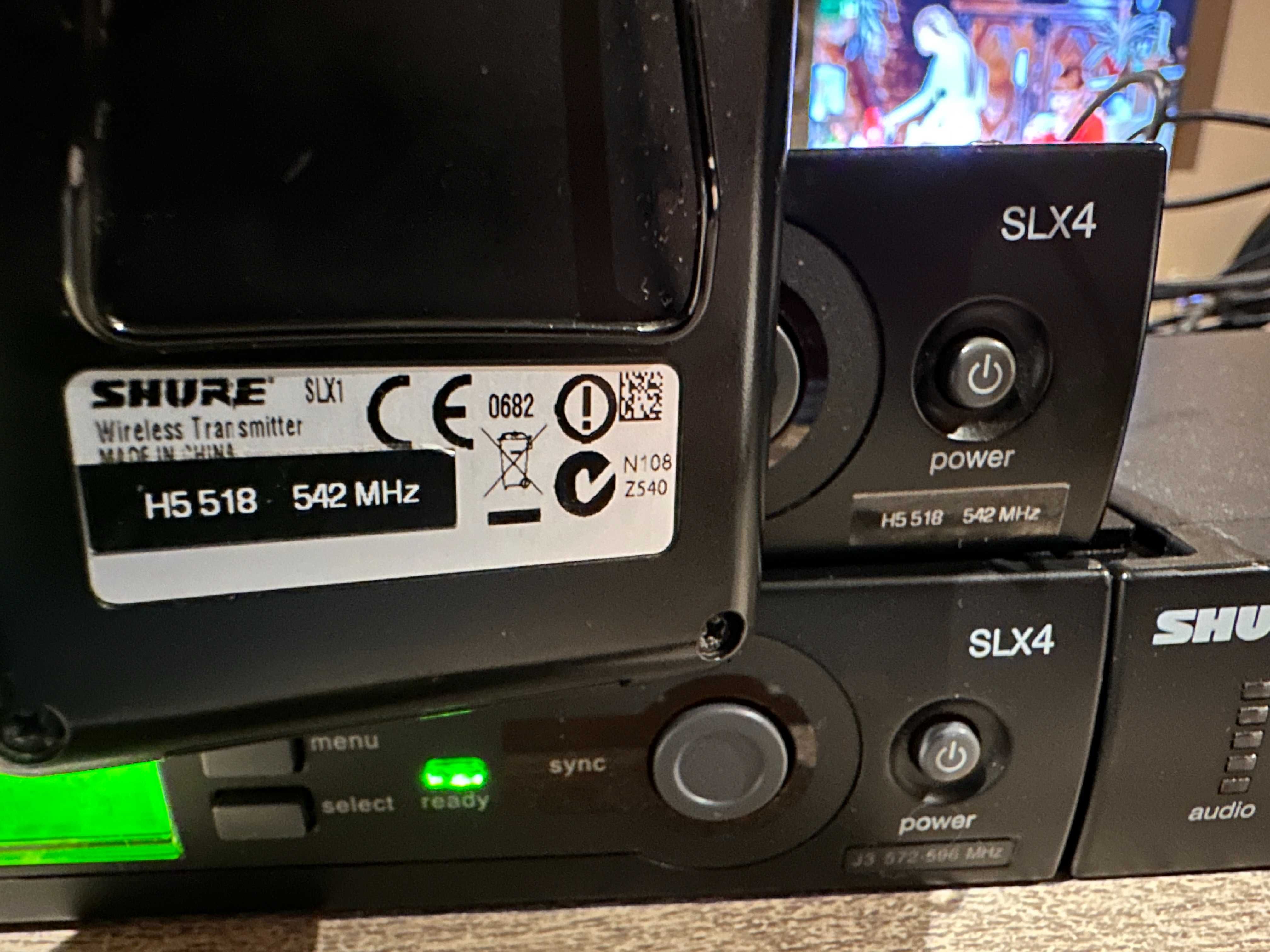 Mikrofon shure slx 4 i slx 1