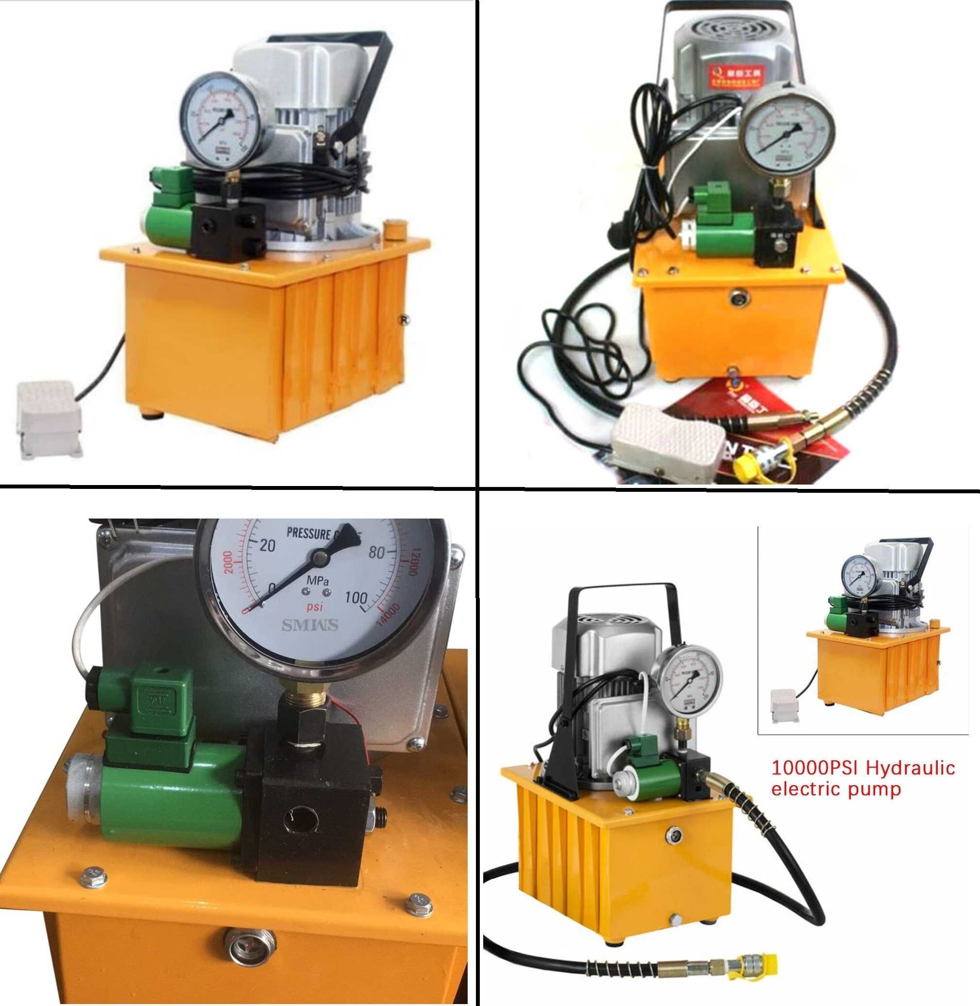 Pompa elektrohydrauliczna hydrauliczna 700bar 750W zawór magnetyczny