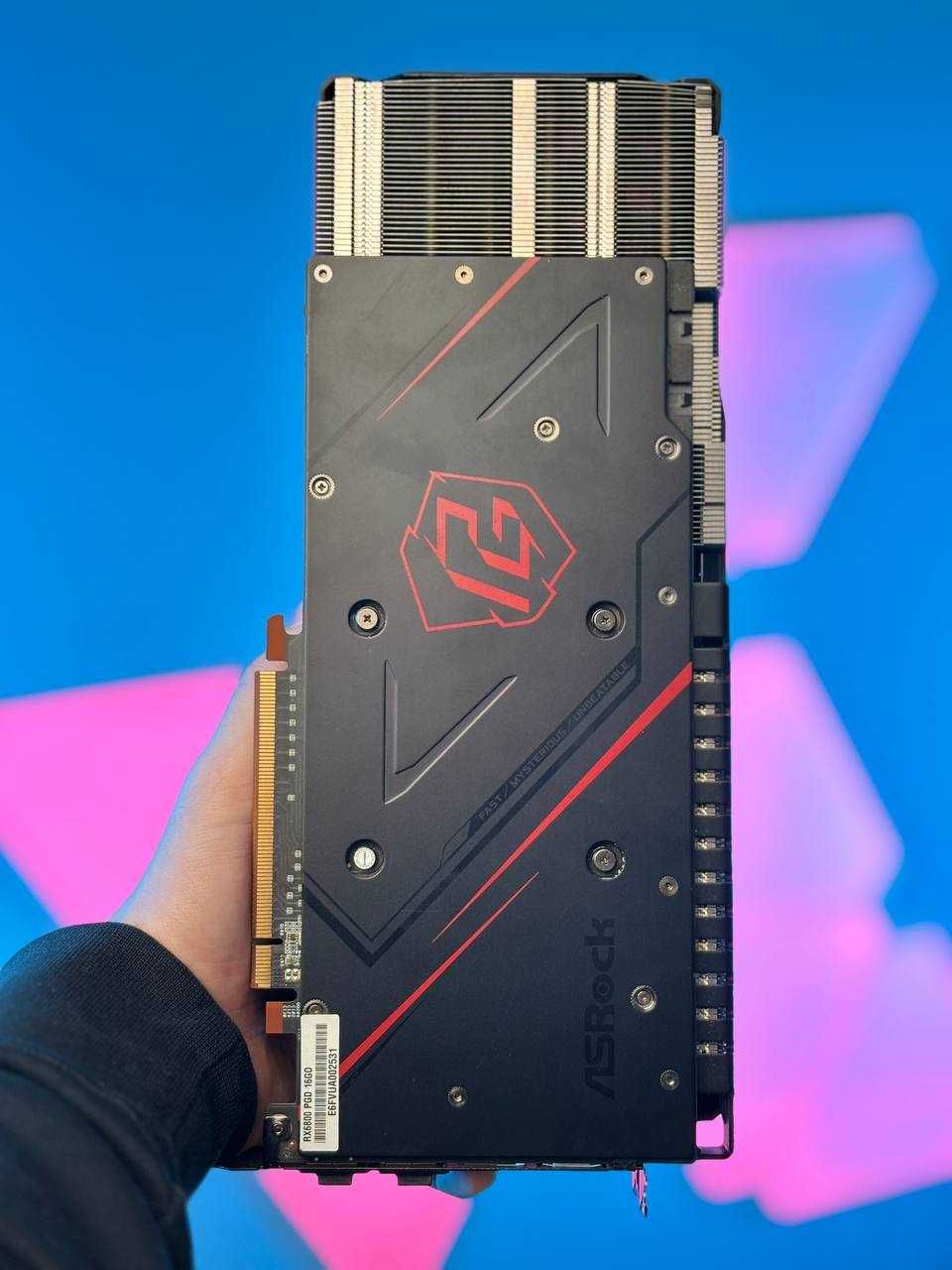 Відеокарта AsRock Phantom Gaming RX6800 16GB GDDR6 256bit KLAVAcomp