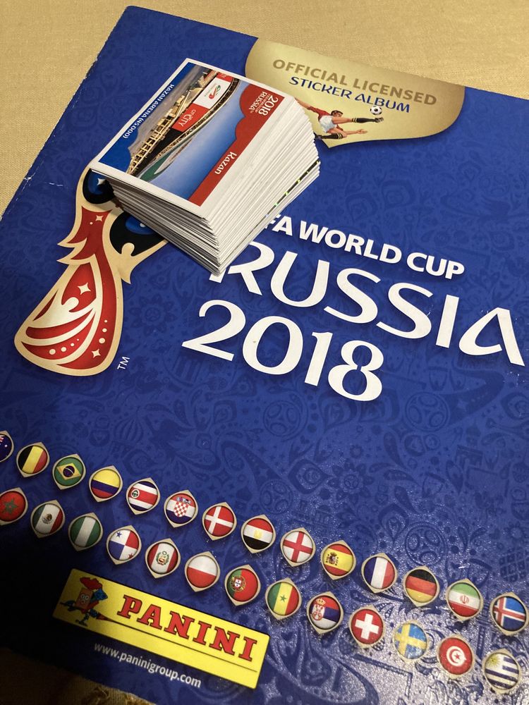 Cromos - Campeonato Mundo Russia 2018