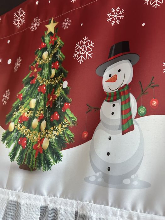 Firanka świąteczna ,panel,zazdrostka