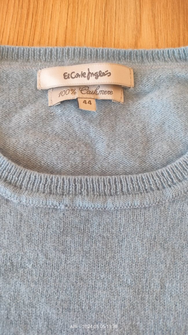Sweter 100%kaszmir, S/M
