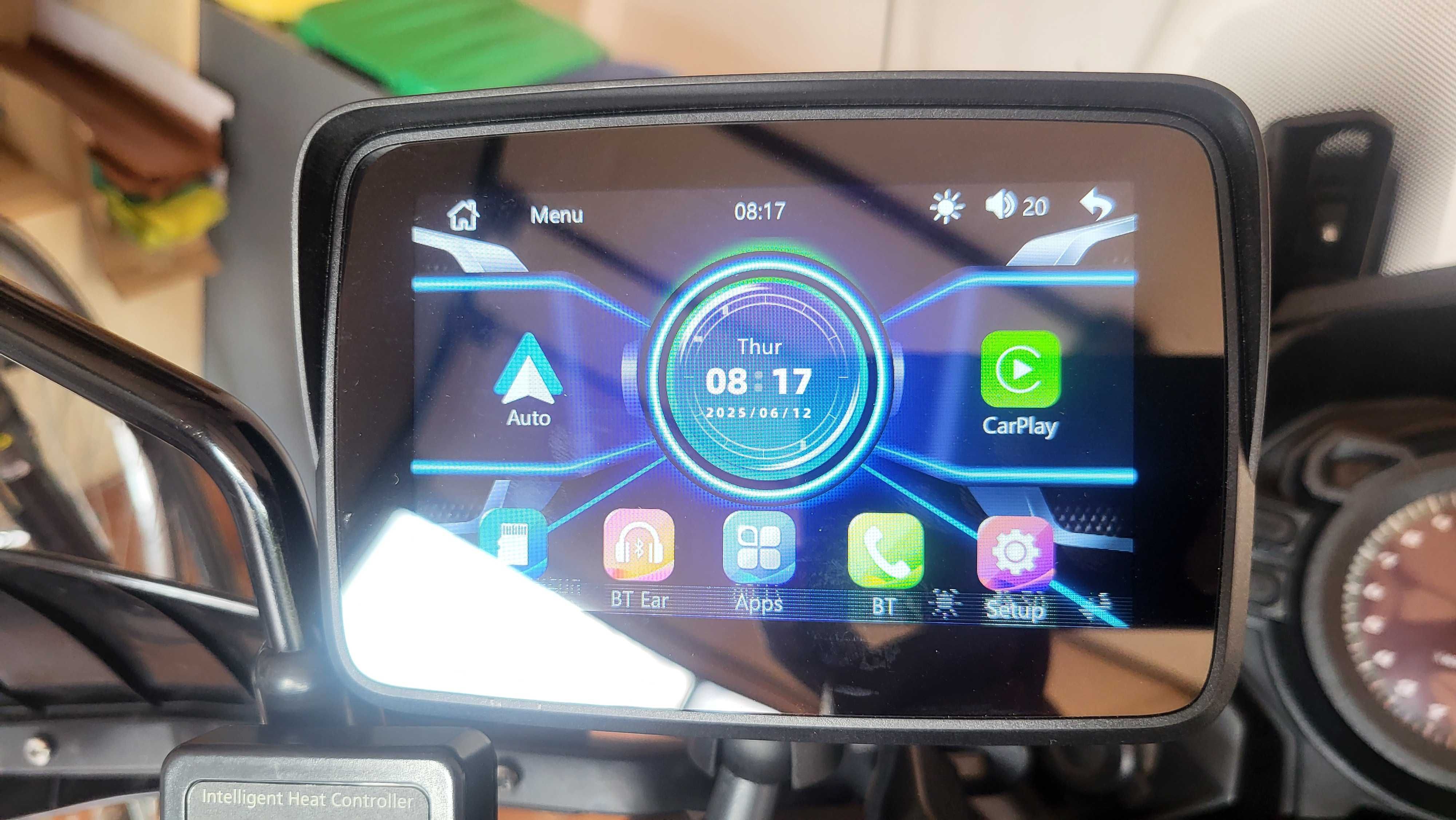 Nawigacja motocyklowa Android Auto , Carplay EKIY MTC-10