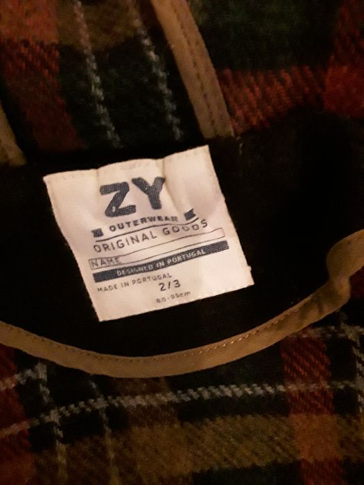 Casaco azul zippy rapaz