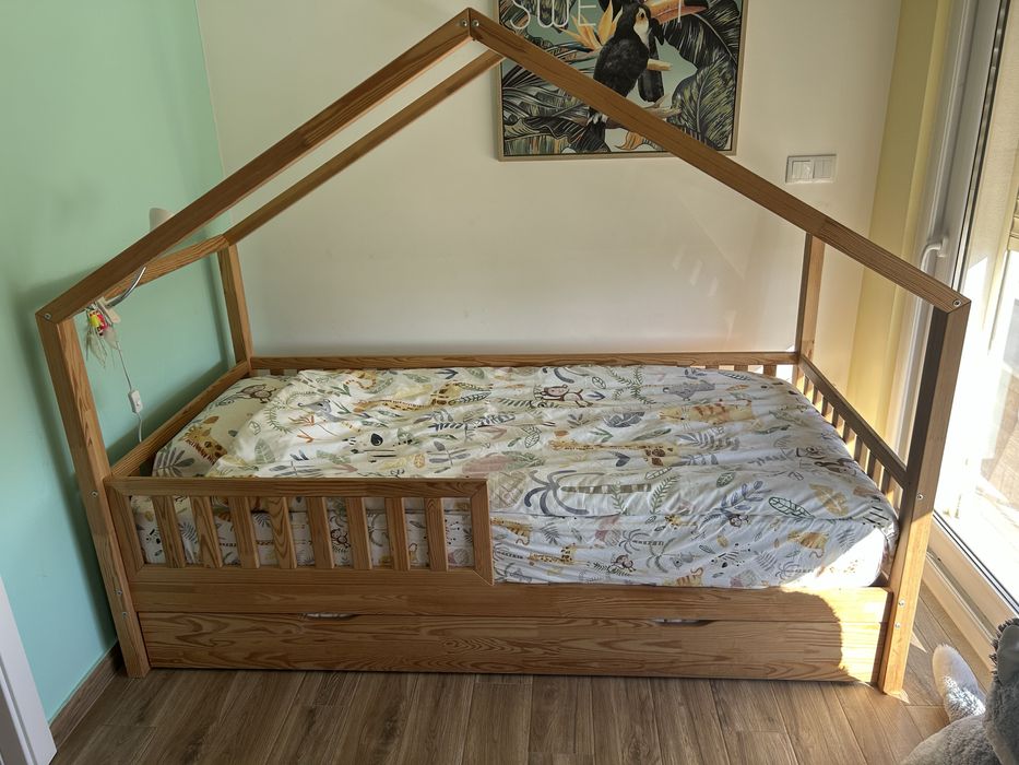 Cama casinha com colchao